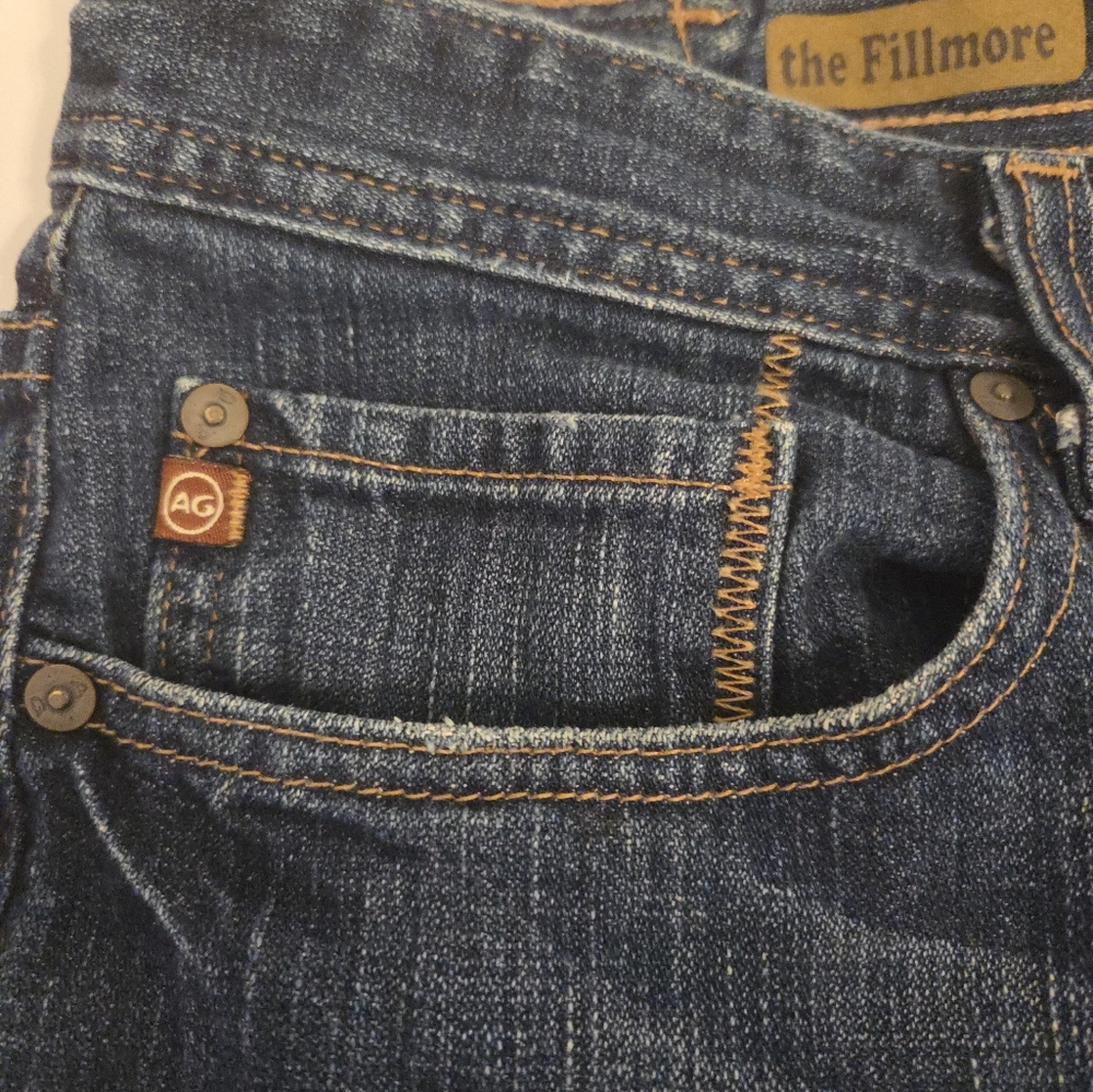 AG Adriano Goldschmied The Fillmore Men's Denim Jeans Size 33/31 - Picture 5 of 12
